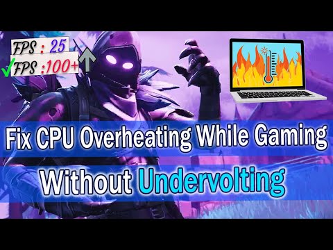 ✅How to fix CPU Overheating While Gaming | Automatic Shutdown Fixed Without Undervolting CPU | 2021