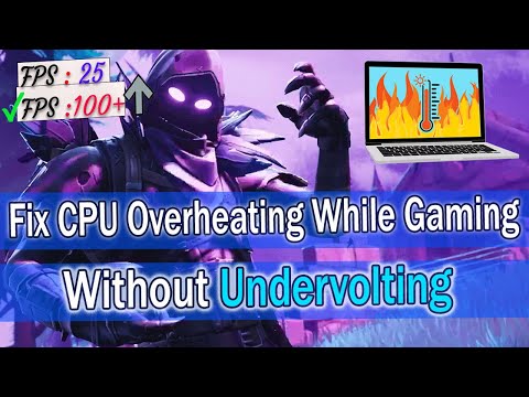 ✅How to fix CPU Overheating While Gaming | Automatic Shutdown Fixed Without Undervolting CPU | 2022