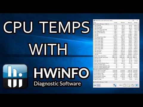 How to check CPU temperatures - HWiNFO