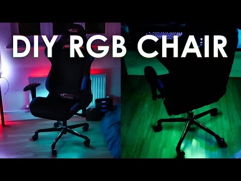 DIY RGB LED Gaming Chair Mod