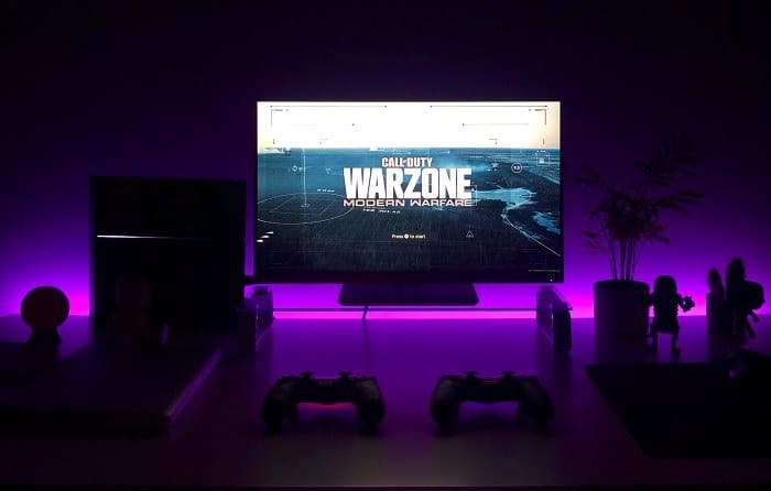 Call of duty warzone in a 2k monitor