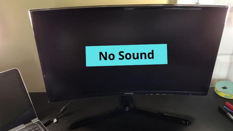 Samsung Monitor No Sound