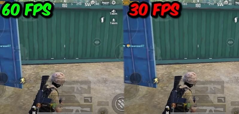 30 FPS vs 60 FPS