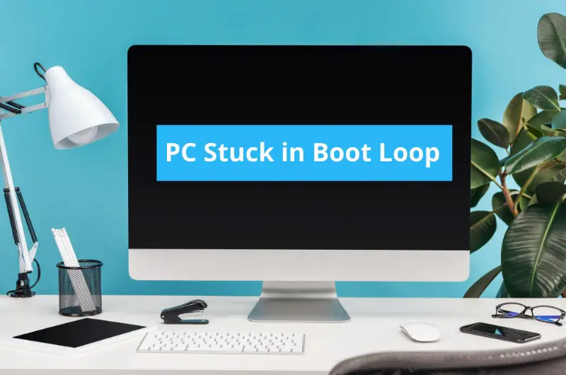 PC Stuck in Boot Loop with No Display