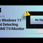 Hdmi Monitor Not Detected