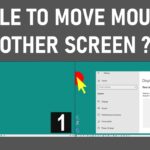 Mouse Not Moving to Second Monitor