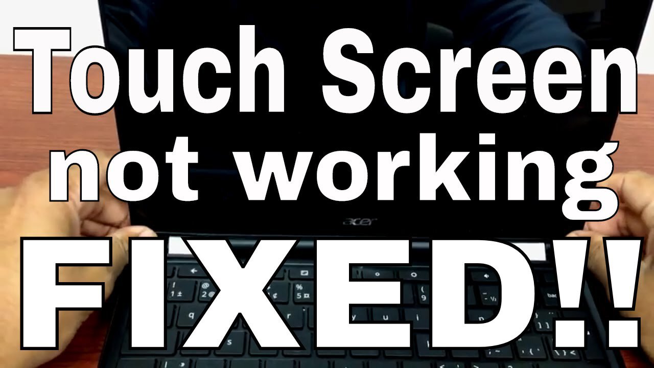 Touch Screen Monitor Not Working