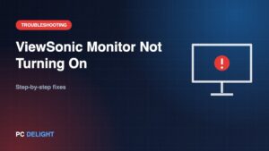 Viewsonic Monitor Not Turning on: Troubleshooting Tips and Fixes